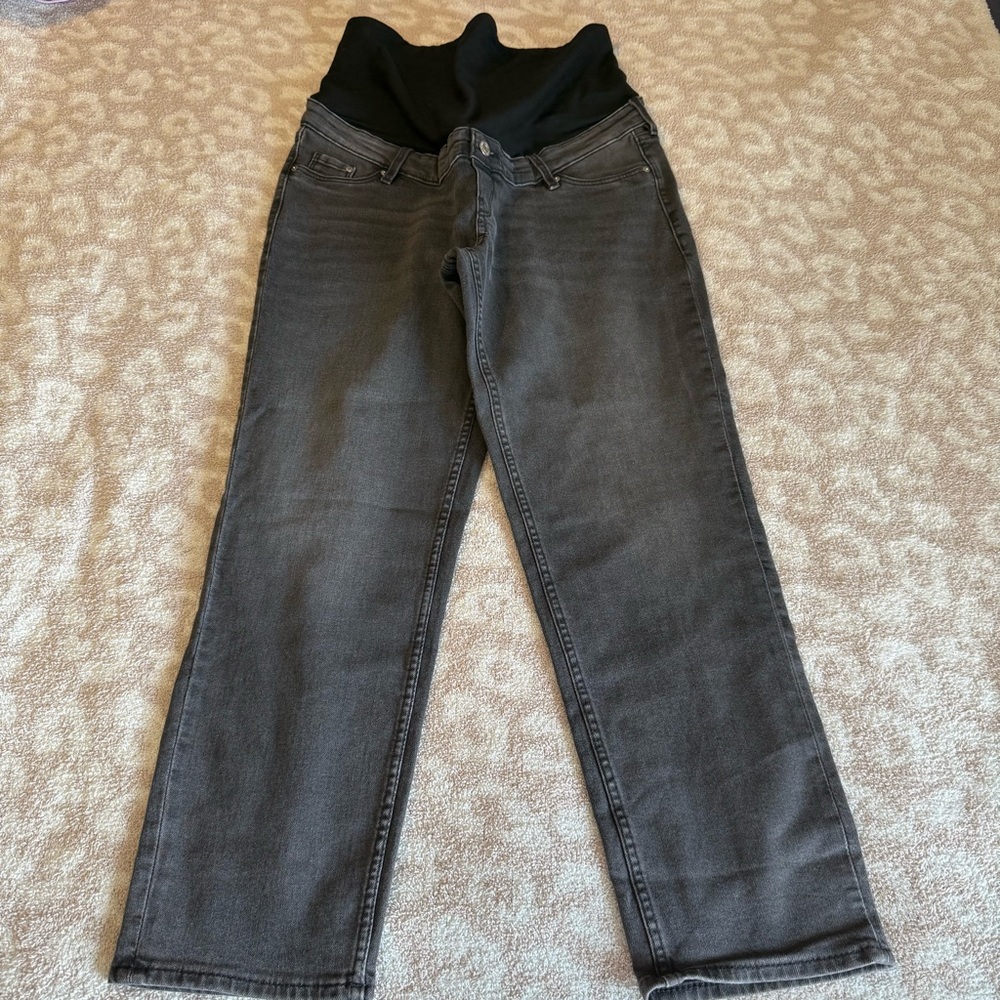 NWT H&M Maternity Straight Jeans